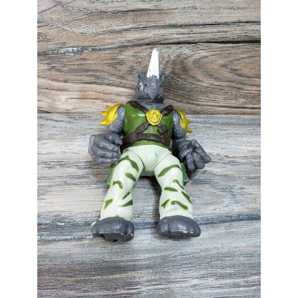 TMNT Rocksteady Figure 5.5” Teenage Mutant Ninja Turtles Viacom Playmates 2014 - Picture 8 of 9